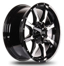 20x9 Mudder Trucker MT513 Breakover Black Milled 8x170 ET18 Wheel Rim-4
