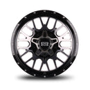 20x9 Mudder Trucker MT937 Black DDT 6x135 6x139.7 6x5.5 ET18 Wheel-2