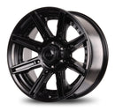 20x9 Mudder Trucker MT502 Stroker Matte Black 6x135 ET1 Wheel Rim-4