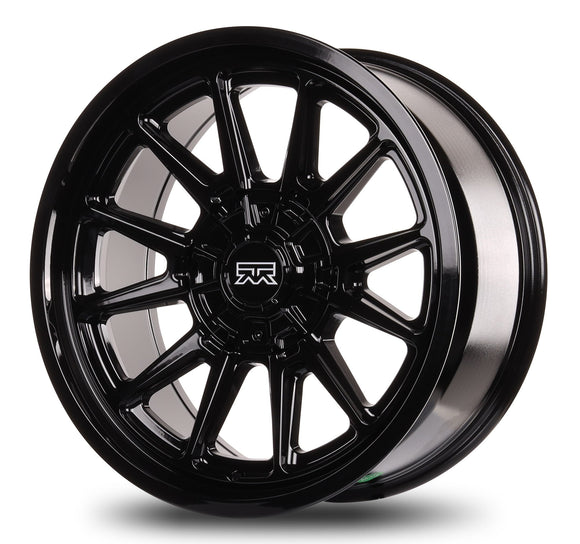 20x9 Mudder Trucker MT706 Detox Black 5x127 5x5 5x139.7 5x5.5 ET0 Wheel