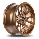 18x9 Mudder Trucker MT706 Detox Bronze 6x135 6x139.7 6x5.5 ET-12 Wheel Rim-3