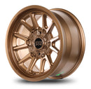 18x9 Mudder Trucker MT706 Detox Bronze 6x135 6x139.7 6x5.5 ET-12 Wheel Rim-5
