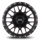 20x10 Mudder Trucker MT937 Sawtooth Black 6x135 6x139.7 6x5.5 ET-18 Wheel-2
