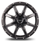 20x9 Mudder Trucker MT513 Breakover Black Milled 8x180 ET18 Wheel Rim-9