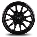 20x9 Mudder Trucker MT706 Detox Black 5x127 5x5 5x139.7 5x5.5 ET0 Wheel-2