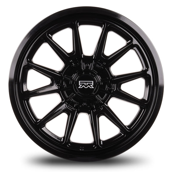 20x9 Mudder Trucker MT706 Detox Black 5x127 5x5 5x139.7 5x5.5 ET0 Wheel