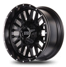 20x10 Mudder Trucker MT937 Sawtooth Black 6x135 6x139.7 6x5.5 ET-18 Wheel-4