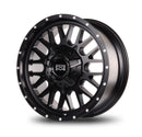 20x9 Mudder Trucker MT937 Sawtooth Black 6x135 6x139.7 6x5.5 ET18 Wheel-3