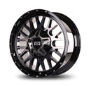 20x9 Mudder Trucker MT937 Black DDT 6x135 6x139.7 6x5.5 ET18 Wheel-3