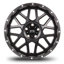 20x9 Mudder Trucker MT859 Mutiny Satin Black 5x127 5x5 ET0 Wheel Rim-2