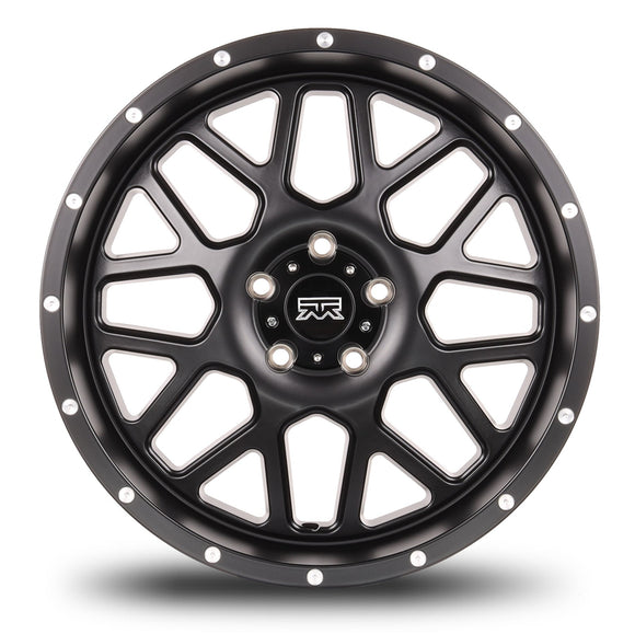 20x9 Mudder Trucker MT859 Mutiny Satin Black 5x127 5x5 ET0 Wheel Rim