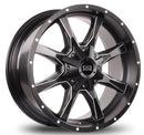 20x9 Mudder Trucker MT513 Breakover Black Milled 8x165.1 8x6.5 ET18 Wheel-1