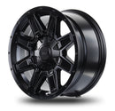17x8.5 Mudder Trucker MT404 Deviant Black 6x135 6x139.7 6x5.5 ET18 Wheel-5