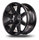20x10 Mudder Trucker MT404 Deviant Black 6x135 6x139.7 6x5.5 ET-19 Wheel-5