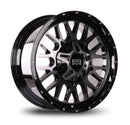 20x9 Mudder Trucker MT937 Black DDT 6x135 6x139.7 6x5.5 ET18 Wheel-1