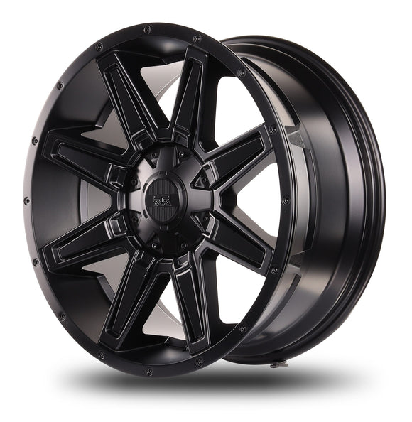 20x9 Mudder Trucker MT404 Deviant Black 6x135 6x139.7 6x5.5 ET12 Wheel Rim