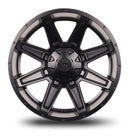 17x8.5 Mudder Trucker MT404 Deviant Black 5x114.3 5x4.5 5x127 5x5 18 Wheel-2