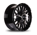 20x9 Mudder Trucker MT937 Black DDT 6x135 6x139.7 6x5.5 ET18 Wheel-4