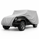 Jeep Cover fits 2007-2022 Jeep Wrangler 4 doors Unlimited Poly 200 in Grey-1