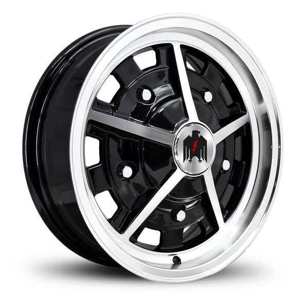 Rally | Gloss Black Machined