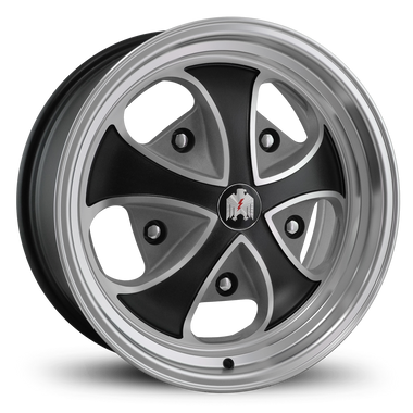 Falcon | Satin Black + Vintage