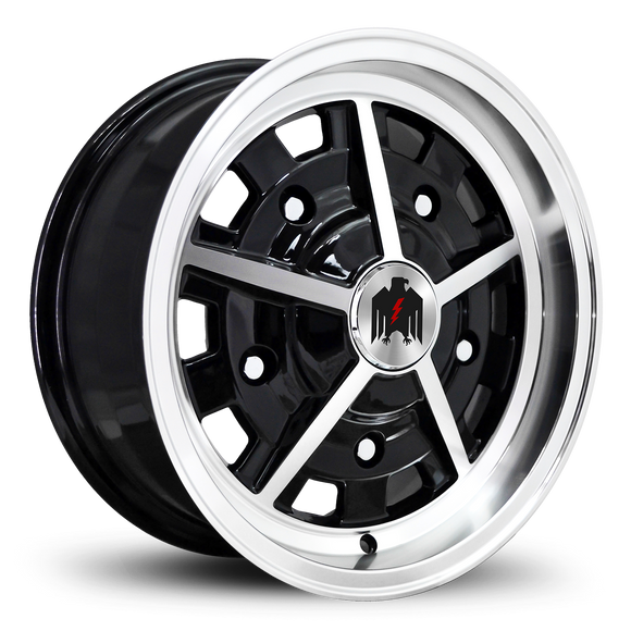 Rally | Gloss Black Machined