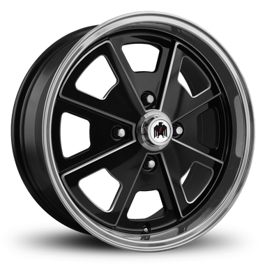 914 | Gloss Black Machined Lip + Milled Windows