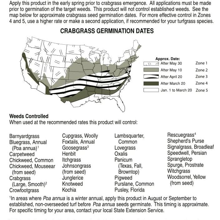 lesco fertilizer with herbicide LESCO 0-0-7 Pre-Emergent Fertilizer Stonewall 0.37% - 50 lb