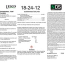 Lesco Starter Fertilizer 18-24-12 with NOS-3