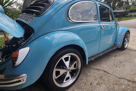 914 | Gloss Black Machined Face & Lip