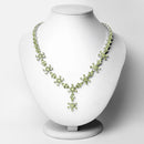 43.02 Carat Genuine Peridot .925 Sterling Silver Necklace-4
