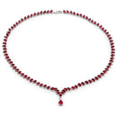 41.63 Carat Genuine Glass Filled Ruby .925 Sterling Silver Necklace-5