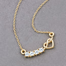 0.24 Carat Genuine Aquamarine .925 Sterling Silver Necklace-7