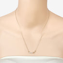 0.30 Carat Genuine Blue Topaz .925 Sterling Silver Necklace-7