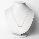 0.28 Carat Genuine Peridot .925 Sterling Silver Necklace-6