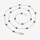 1.98 Carat Genuine Blue Sapphire .925 Sterling Silver Necklace-11