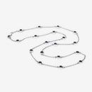 1.98 Carat Genuine Blue Sapphire .925 Sterling Silver Necklace-12