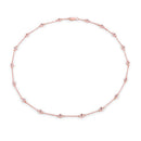 1.62 Carat Genuine Morganite .925 Sterling Silver Necklace-5