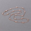 1.62 Carat Genuine Morganite .925 Sterling Silver Necklace-7