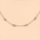 1.62 Carat Genuine Morganite .925 Sterling Silver Necklace-9