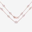 1.62 Carat Genuine Morganite .925 Sterling Silver Necklace-10