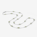 6.30 Carat Genuine Peridot .925 Sterling Silver Necklace-12