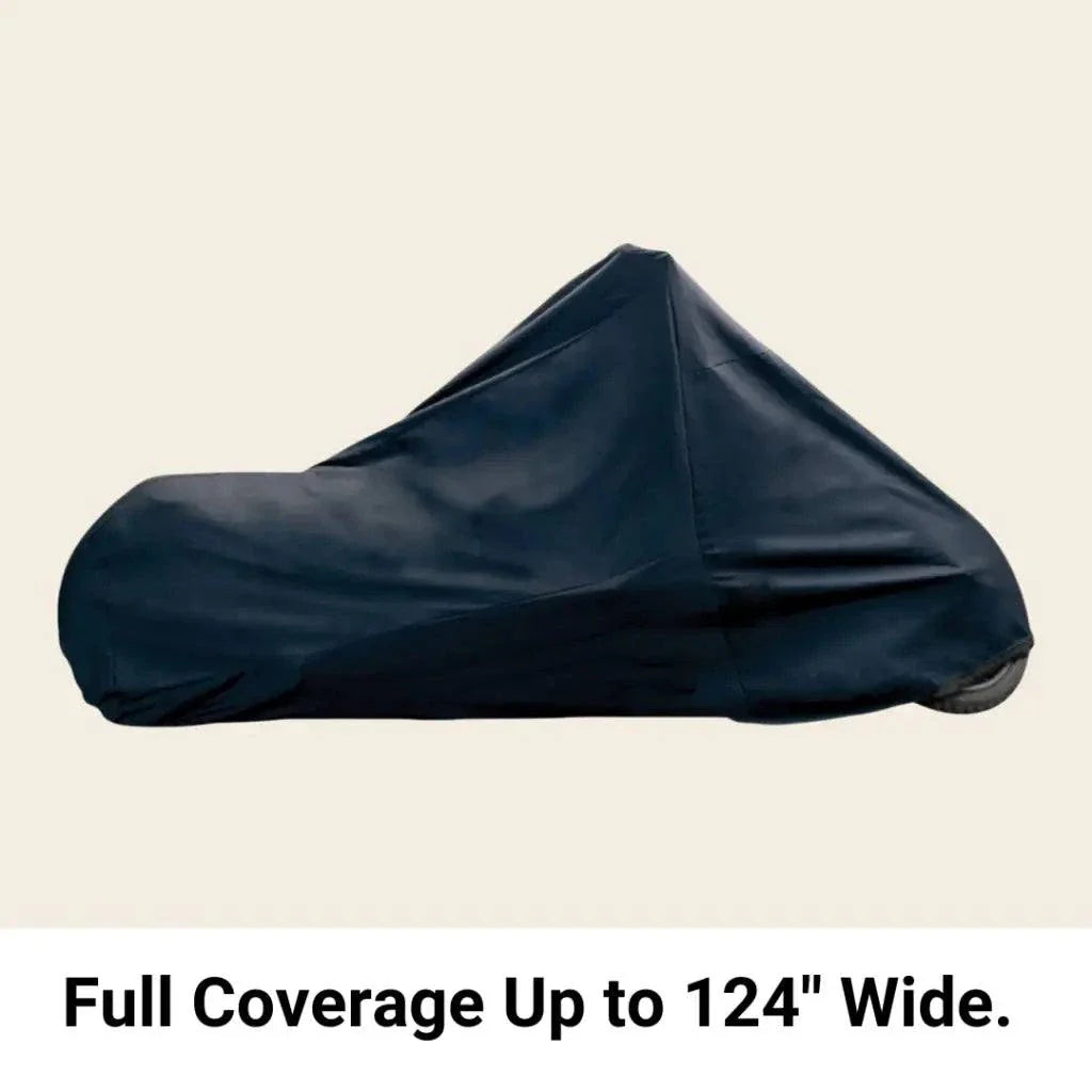 Outdoor Ultra Large Custom Bike Motorcycle Cover up to 124"L - 0