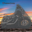 Outdoor Ultra Large Custom Bike Motorcycle Cover up to 124"L-7