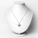 1.32 Carat Genuine Citrine .925 Sterling Silver Pendant-2