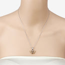 1.32 Carat Genuine Citrine .925 Sterling Silver Pendant-6