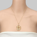 0.45 Carat Genuine Pearl .925 Sterling Silver Pendant-14
