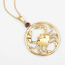0.33 Carat Genuine Ruby .925 Sterling Silver Pendant-10