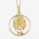 0.24 Carat Genuine Peridot .925 Sterling Silver Pendant-8