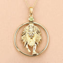 0.24 Carat Genuine Peridot .925 Sterling Silver Pendant-13